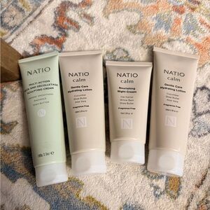 NATIO Skincare Bundle – Hydrating Lotions,  Night Cream & Neck Sculpting Cream
